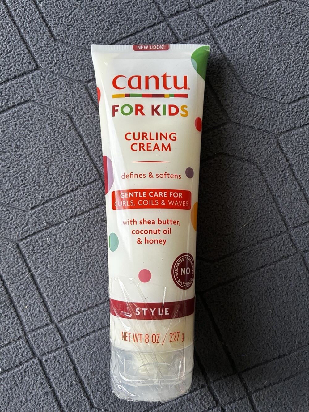 Cantu Care For Kids, Curling Cream Gentle Care For Textured Hair 8oz